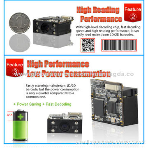 High-performance 1D 2D OEM Logistics Scanner Engine with Easy Integration into Handheld POS